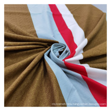 Good Price indonesia fabric tela para calzado making bed sheets 100% Polyester Yarn Dyed Fabric polyester printed fabric